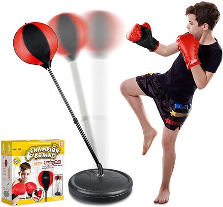 Sac de Boxe Pour Enfants Avec 2 Gants