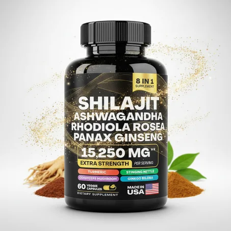 Capsules Shilajit pur de l'Himalaya