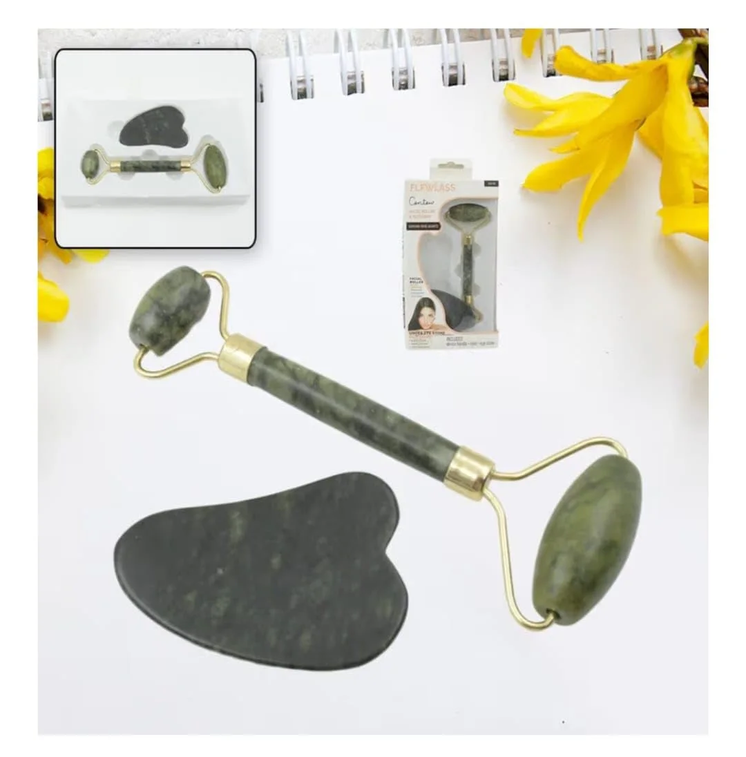 مدلك للوجه مصنوع من الكوارتز الوردي