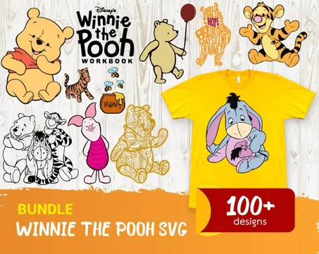 100+ Winnie The Pooh Svg Bundle