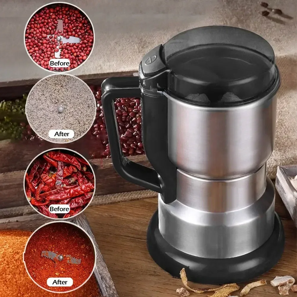 Moulin à Café et Épices Électrique 400W – مطحنة القهوة والبهارات
