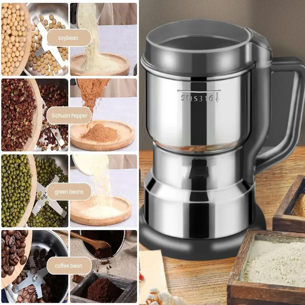 Moulin à Café et Épices Électrique 400W – مطحنة القهوة والبهارات