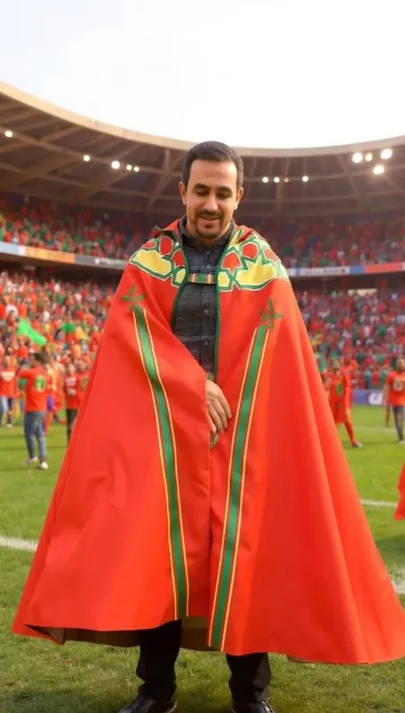 سلهام  مغربي تقليدي بخياطة عصرية