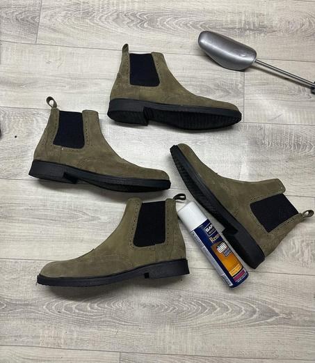 BROGUE BOOTS  verde oliva LIMITED EDITION