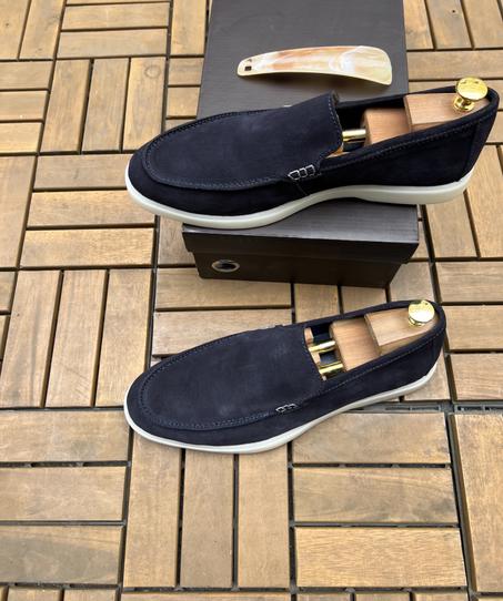 Wellson mocassin CONFORT/LIGHT Navy blue