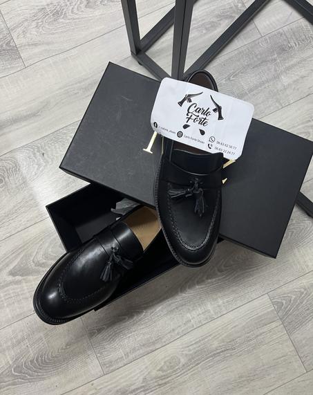 Tassel Loafers ALL BLACK