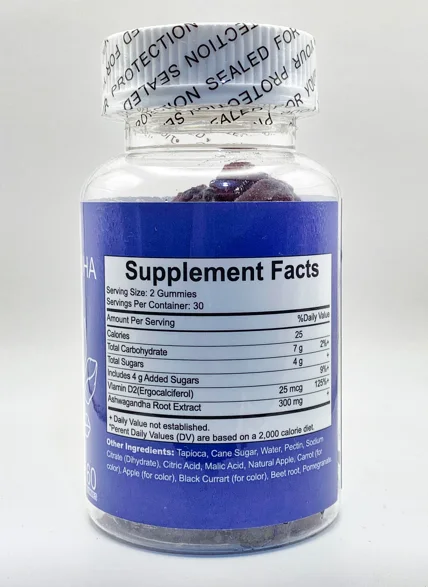 حلوى أشواغاندا تقلل التوتر