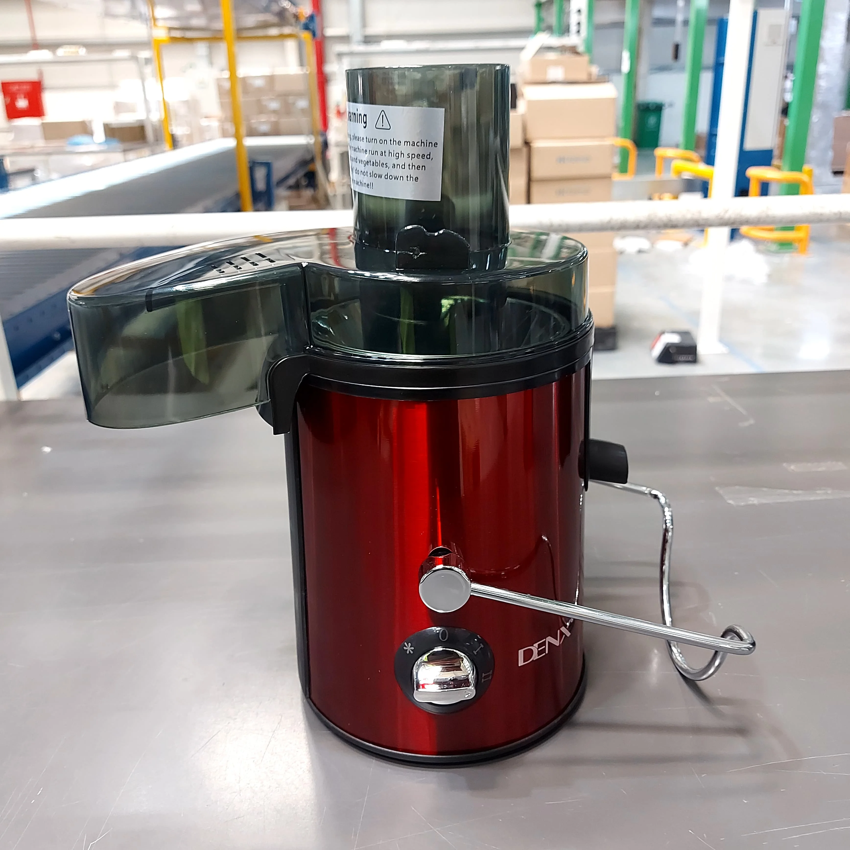 عصارة بالطرد المركزي للفواكه والخضروات الكاملة بضمان عامين