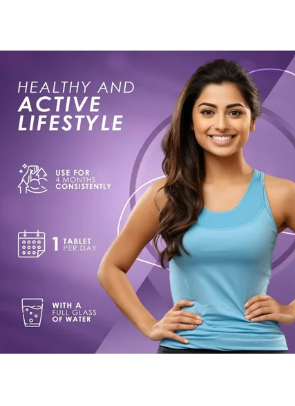 أمبروزيال مالتي فيتامين للنساء مع مستخلص بذور العنب والشاي الأخضر والجنكو بيلوبا