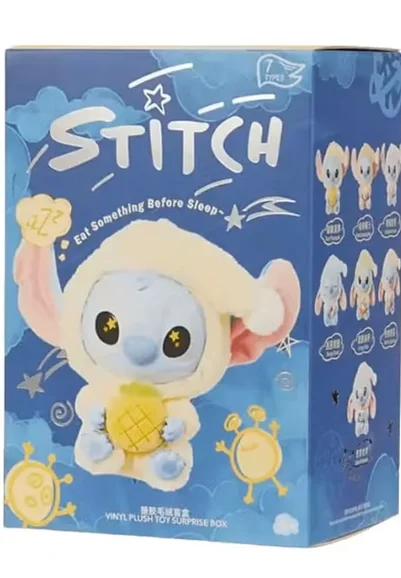 علبة مفاجأة أصلية “كُل شيئًا قبل النوم” – دمية فينيل محشوة لطيفة (Blind Box)