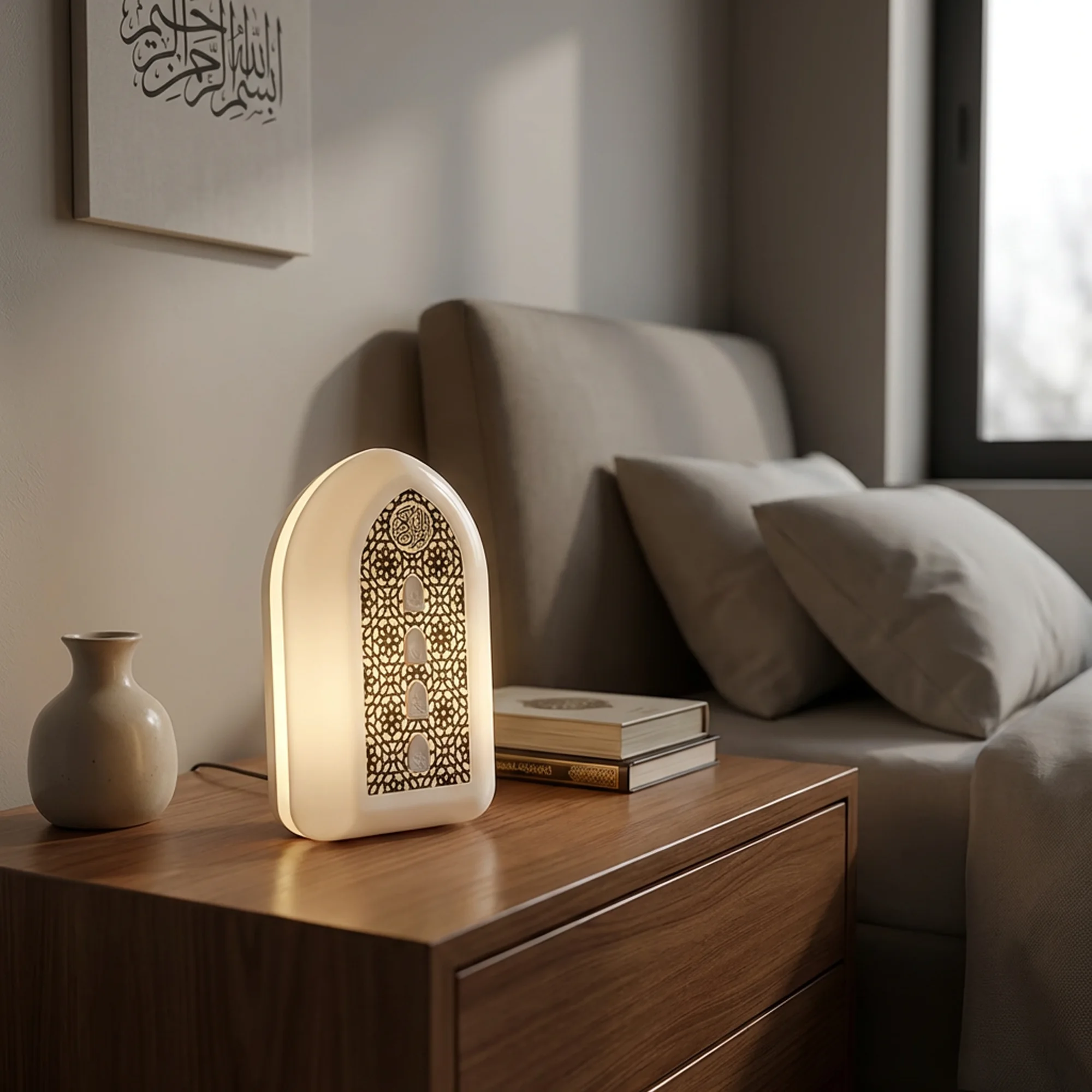 سبيكر ذكر و قرآن و إضاءة