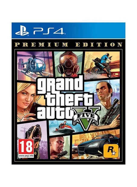 لعبة Grand Theft Auto V – الإصدار المميز  – بلايستيشن 4 (PS4)