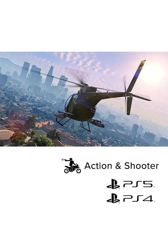 لعبة Grand Theft Auto V – الإصدار المميز  – بلايستيشن 4 (PS4)