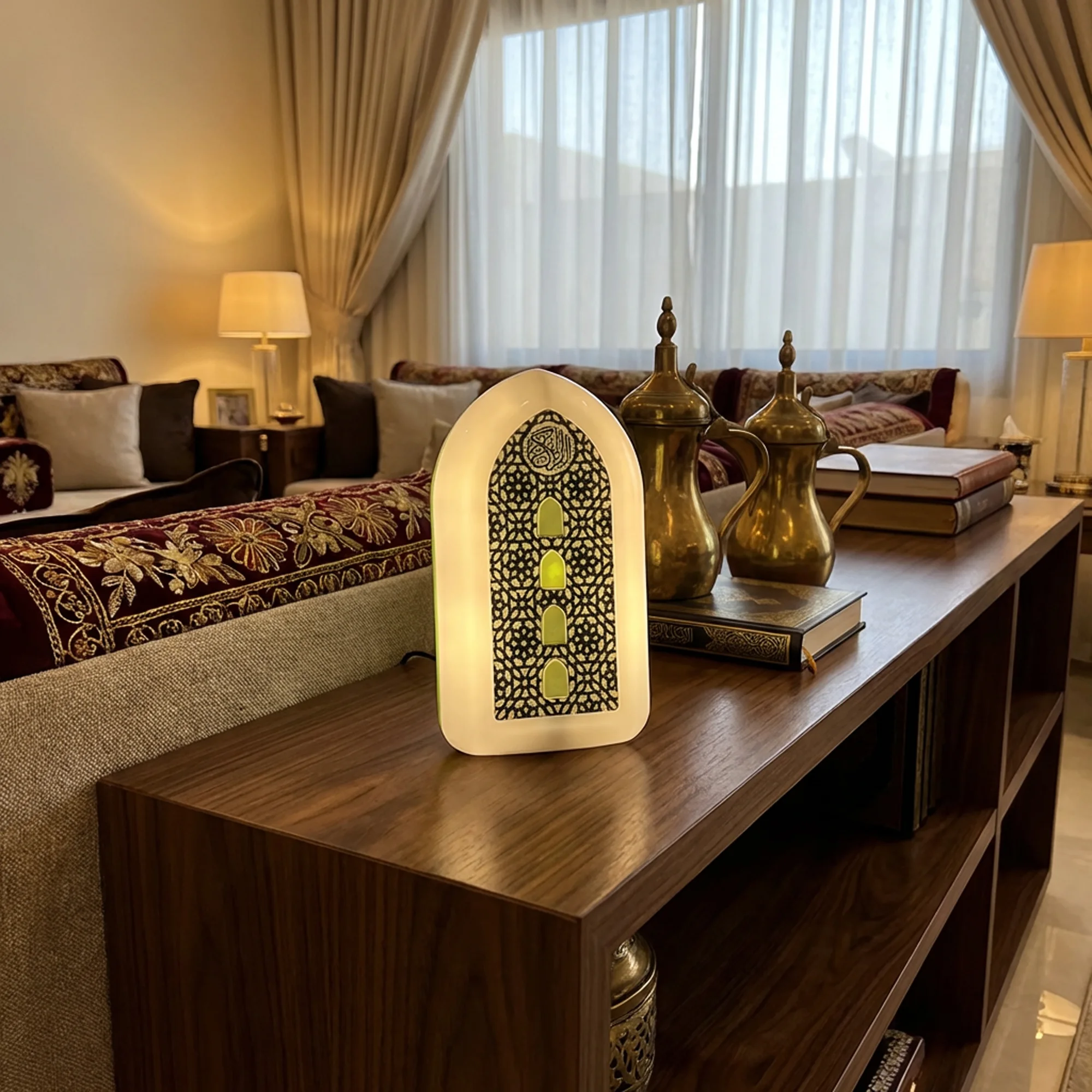 سبيكر ذكر و قرآن و إضاءة