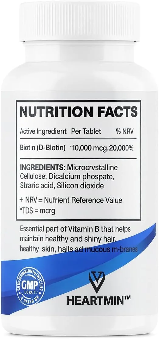 مكمل البيوتين لنمو الشعر