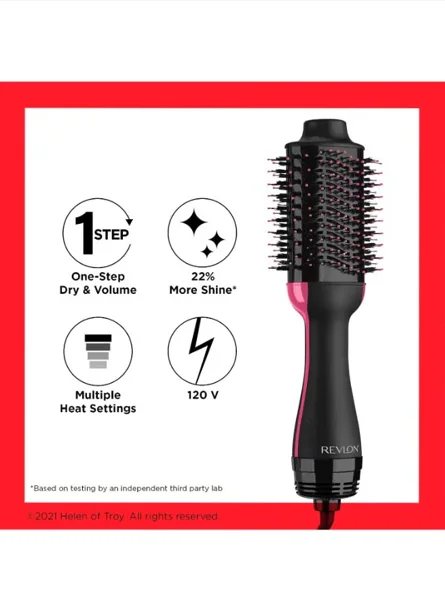 مجفف وفرشاة حجم الشعر One Step – ريفلون