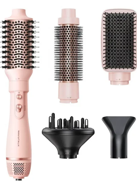 مجموعة فرشاة تجفيف الشعر 5 في 1 – Wavytalk Air Sculpt لتصفيف وتمليس الشعر وتقليل التجعد