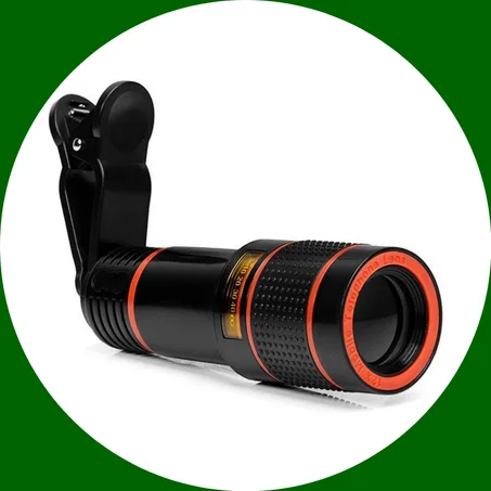 عدسة تلسكوبية للهاتف