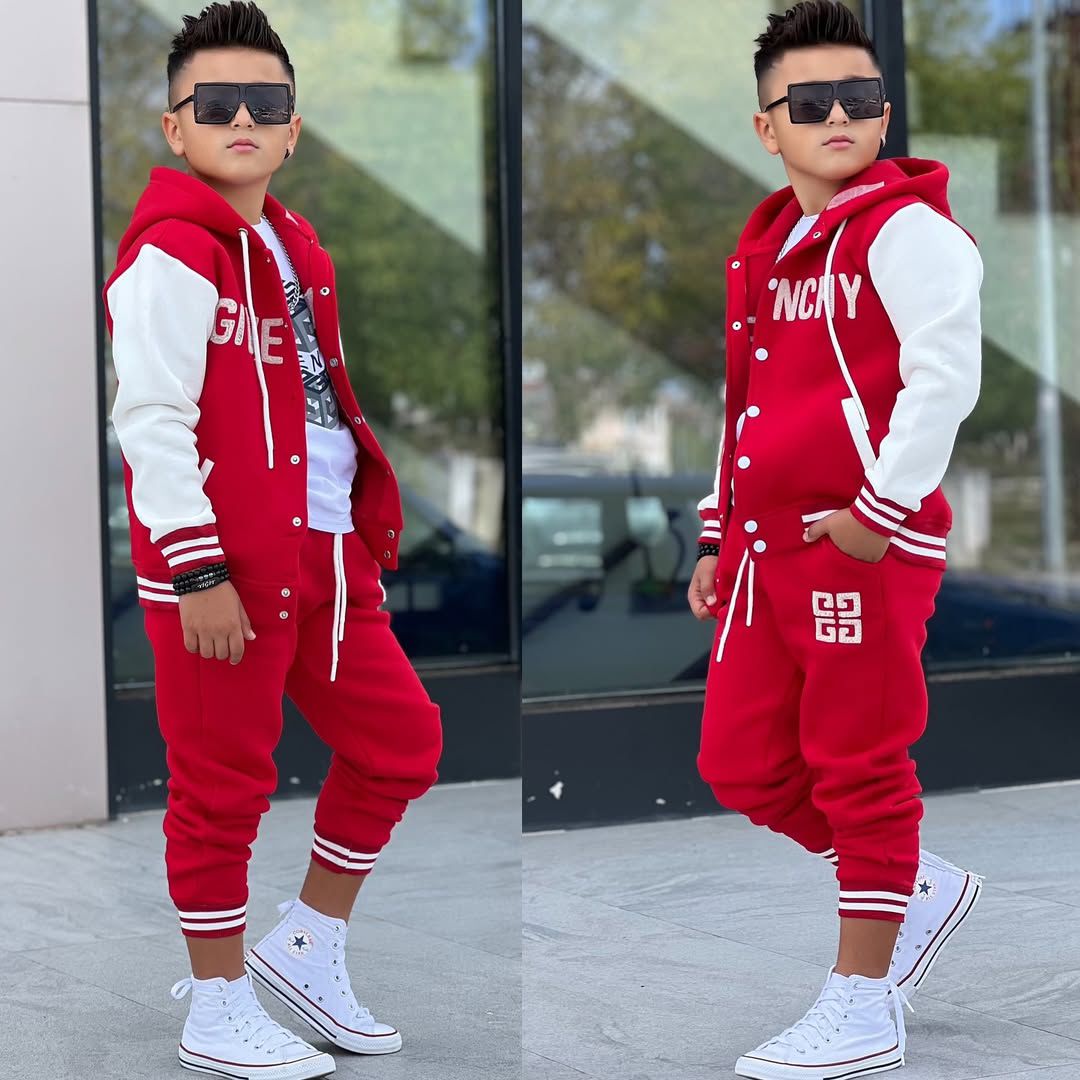 ❄️ طقم شتوي للأولاد موضة 2026 ❄️