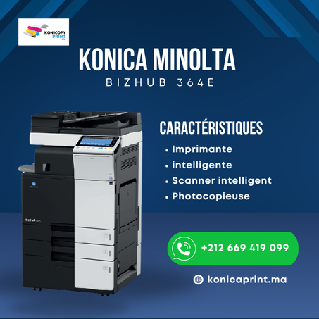 Photocopieur Konica Minolta Bizhub 364e