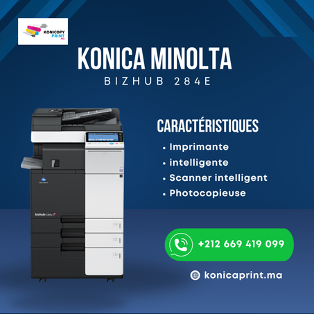 Photocopieur Konica Minolta Bizhub 284e