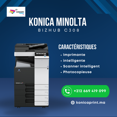 Photocopieur Konica Minolta Bizhub 308