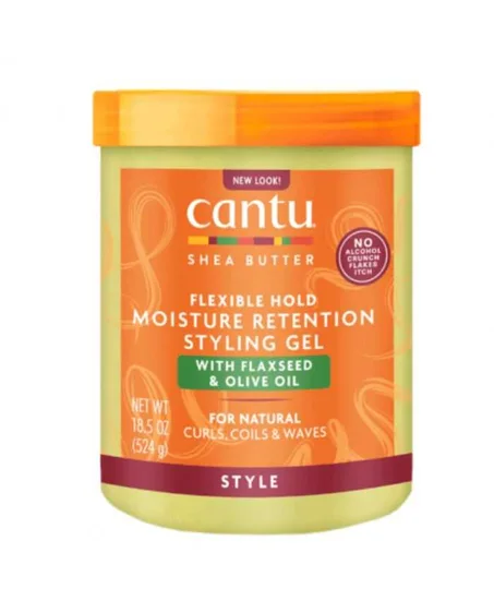 CANTU FLEXIBLE HOLD GEL COIFFANT RETENANT L'HUMIDITÉ 524G