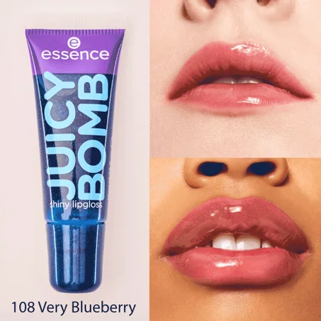 Essence JUICY BOMB SHINY LIPGLOSS 10ml for plump Lips