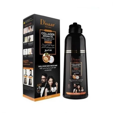 Colorations: Disaar Hair care Collagen Argan Oil shampooing 400ml