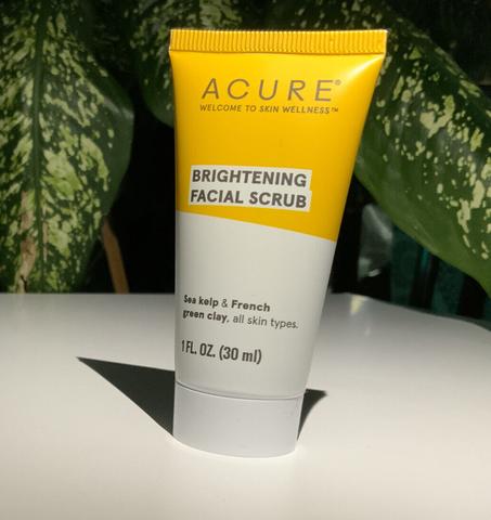 Acure Brightening Facial Scrub 30ml