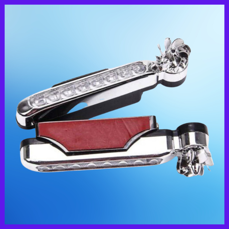 مصابيح LED تعمل بالرياح للسيارة (2 قطعة)