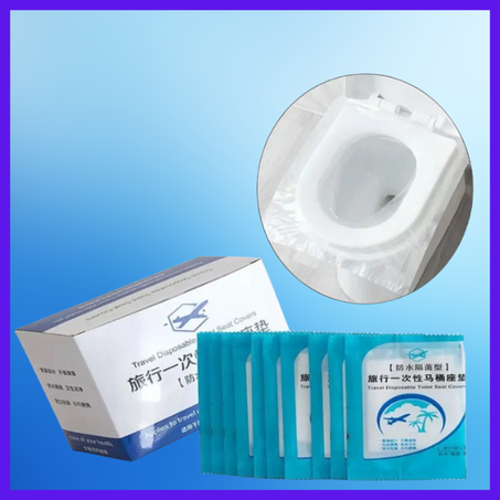 غطاء مقعد المرحاض  (50 قطعة)