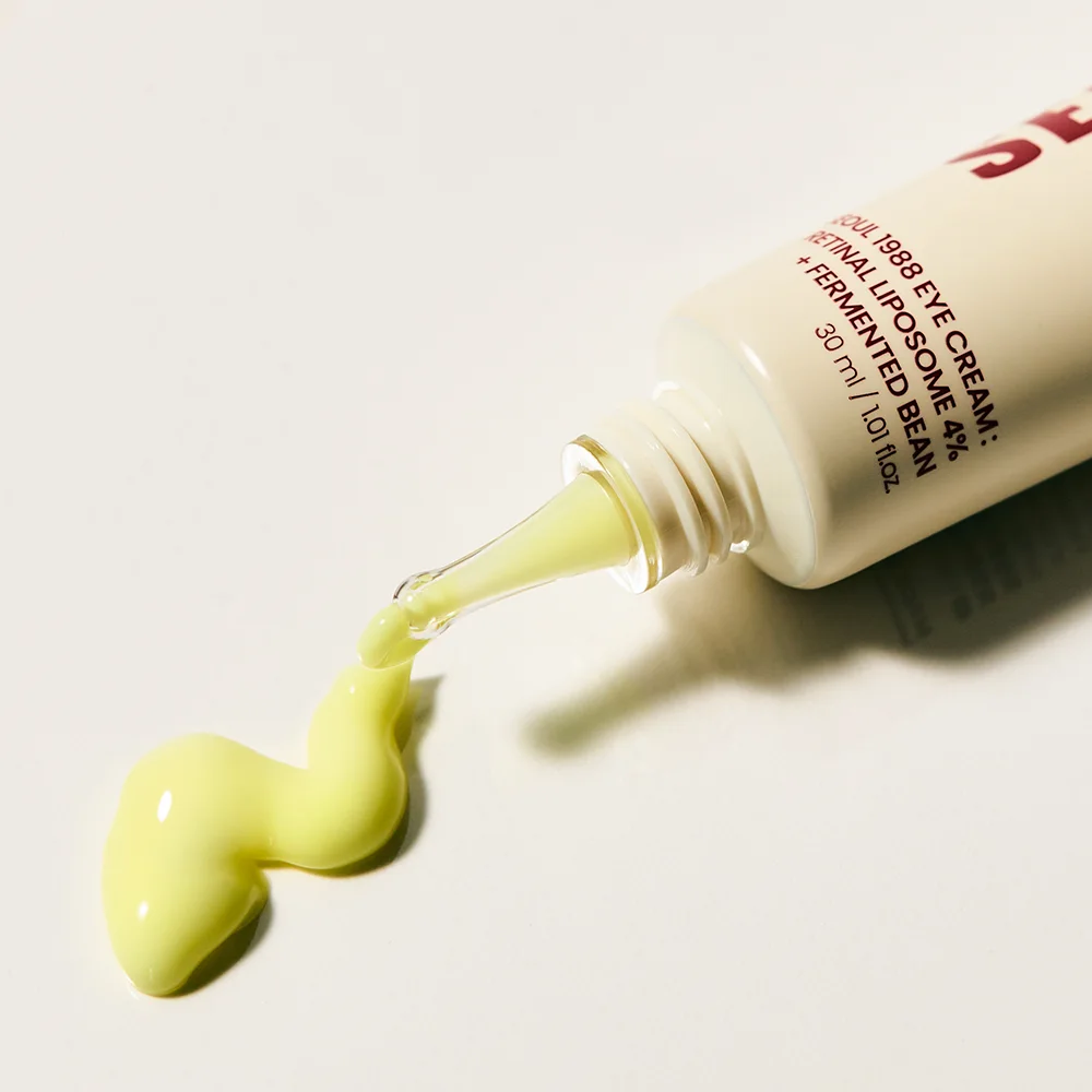 Crème pour les yeux au rétinol liposomique 4% SEOULL 1988 Bean, soin anti-âge coréen raffermissant pour les yeux, crème anti-rides