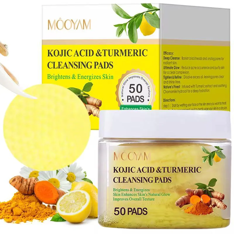 Tampons au Kojic et Curcuma : Zéro Imperfections 🔥