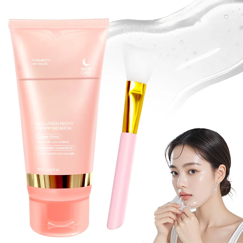 Masque Nuit Collagène – Peau Lisse & Éclat au Réveil