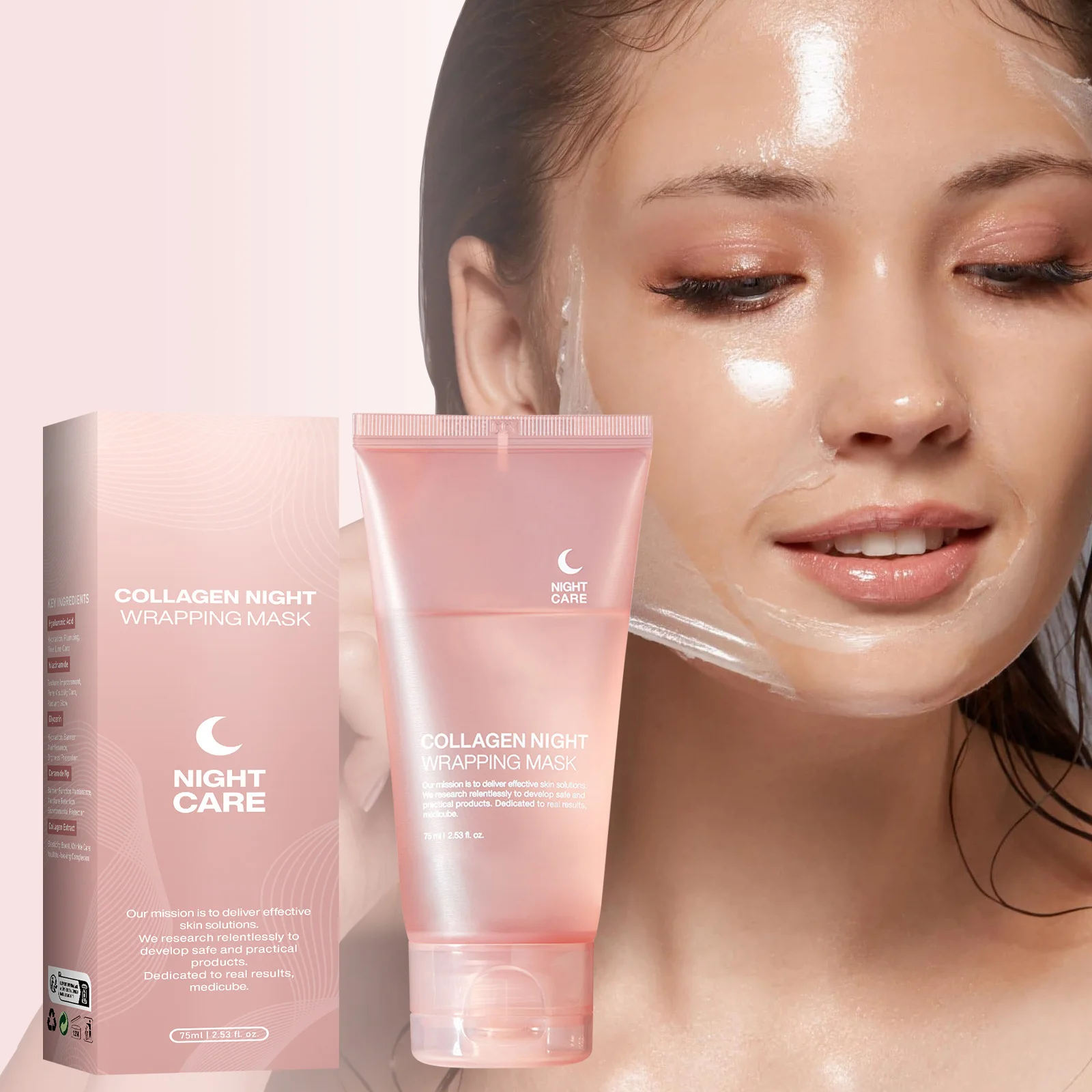 Masque Nuit Collagène – Peau Lisse & Éclat au Réveil