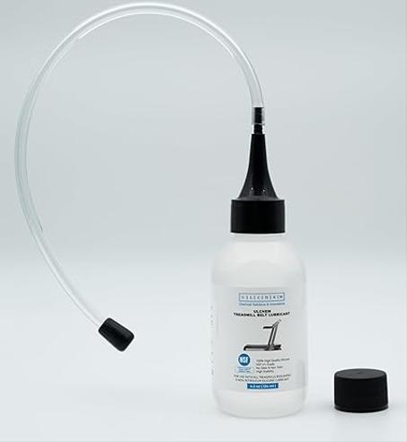 Lubricante de silicona para cinta de correr, grado NSF H1, tubos de aplicación de 13 pulgadas, aceite de silicona puro, no tóxico e inodoro, resistente a altas temperaturas, fácil de usar par