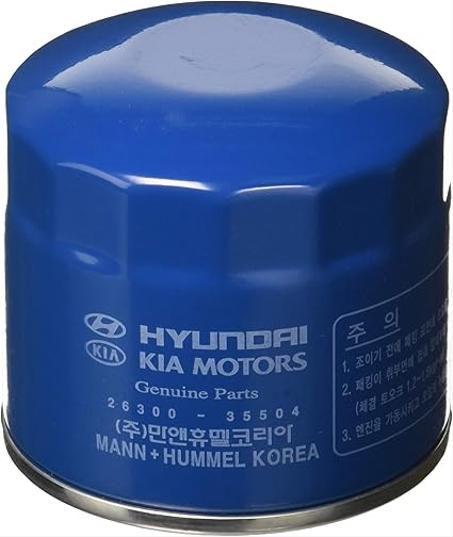 Filtro de aceite original para Hyundai 26300-35504