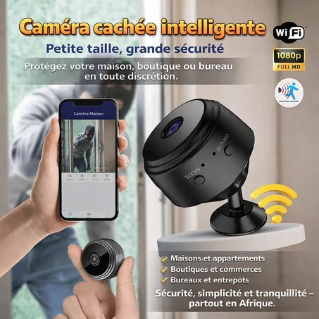 Mini Caméra A9 Full HD _ Connecté avec l