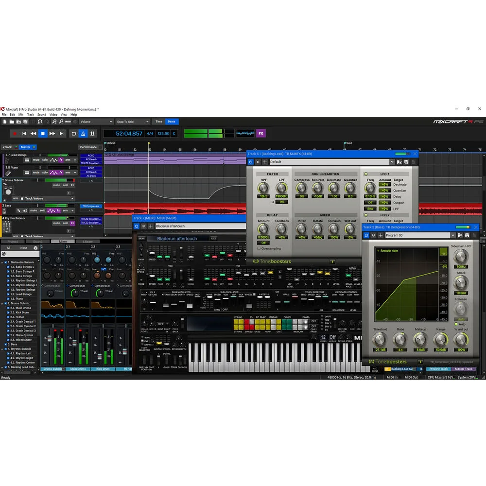Mixcraft 9 Pro Studio مفعل مدى الحياة