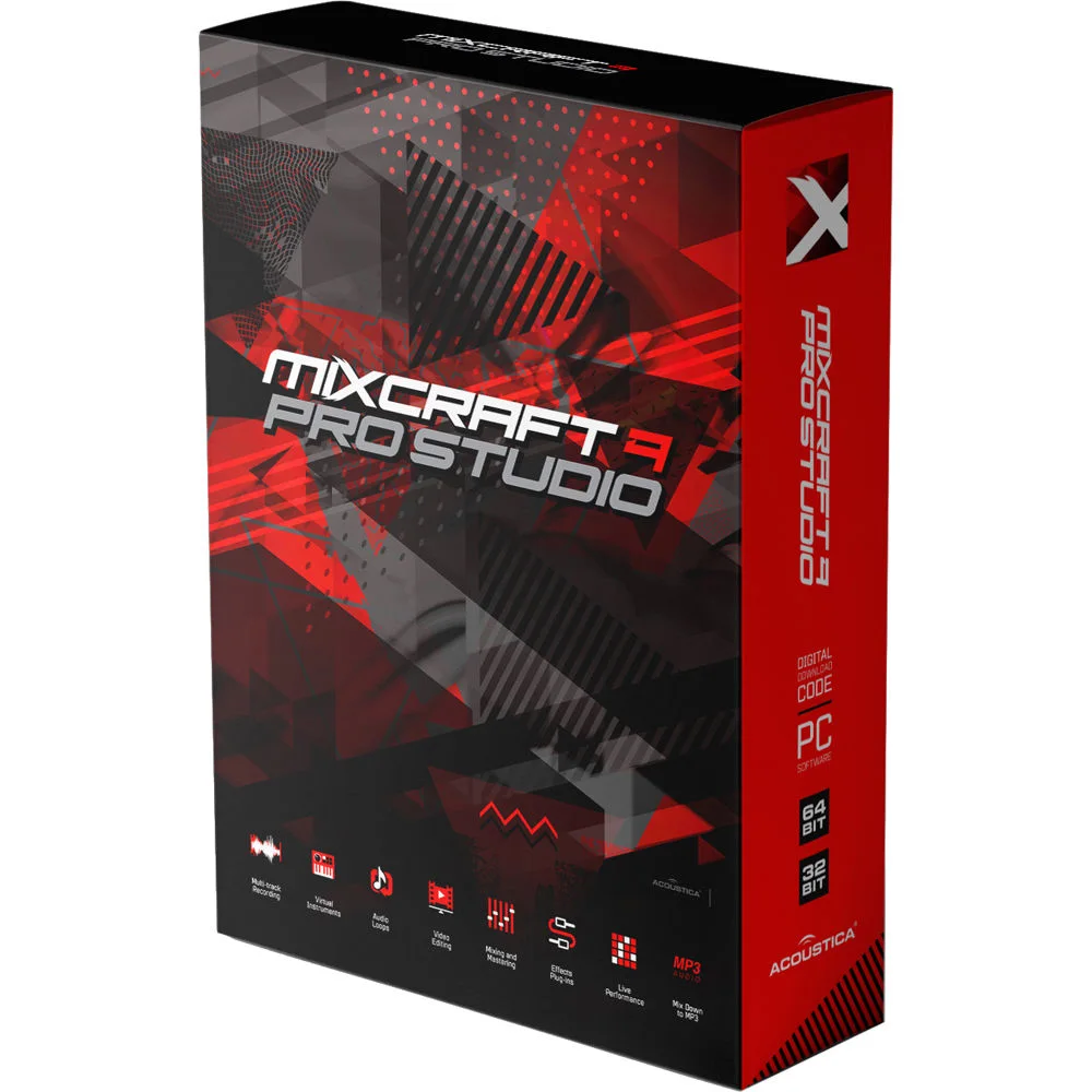 Mixcraft 9 Pro Studio مفعل مدى الحياة