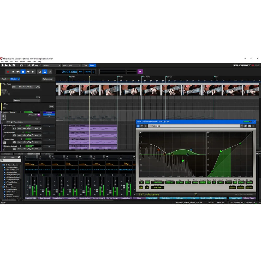 Mixcraft 9 Pro Studio مفعل مدى الحياة