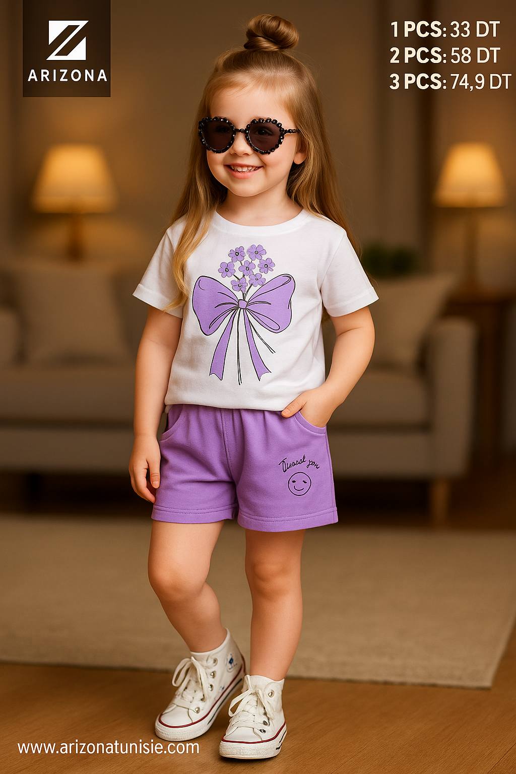 Ensemble Fleur Pappillon