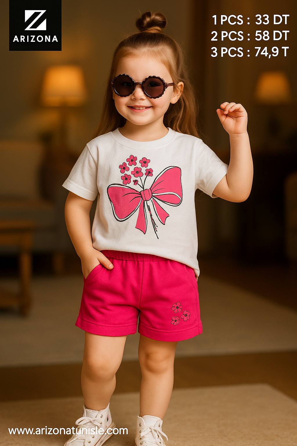 Ensemble Fleur Pappillon