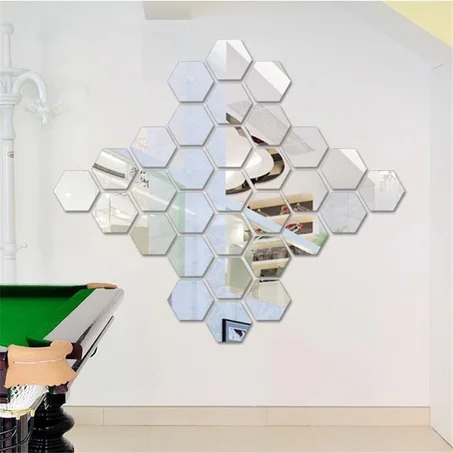 Miroir Hexagonal ( 6pcs )