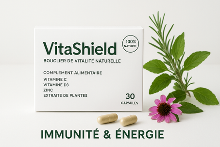 VitaShield – Complément Naturel Immunité & Énergie / درعك الطبيعي للحيوية