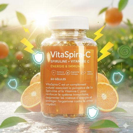VitaSpira-C – Vitamine C & Spirulina 60 capsules
