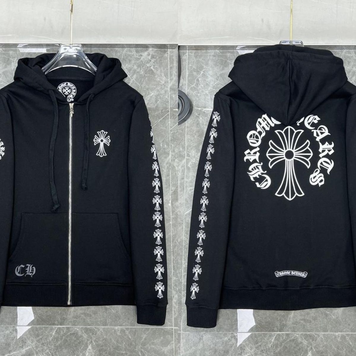 Chromehearts Zip up