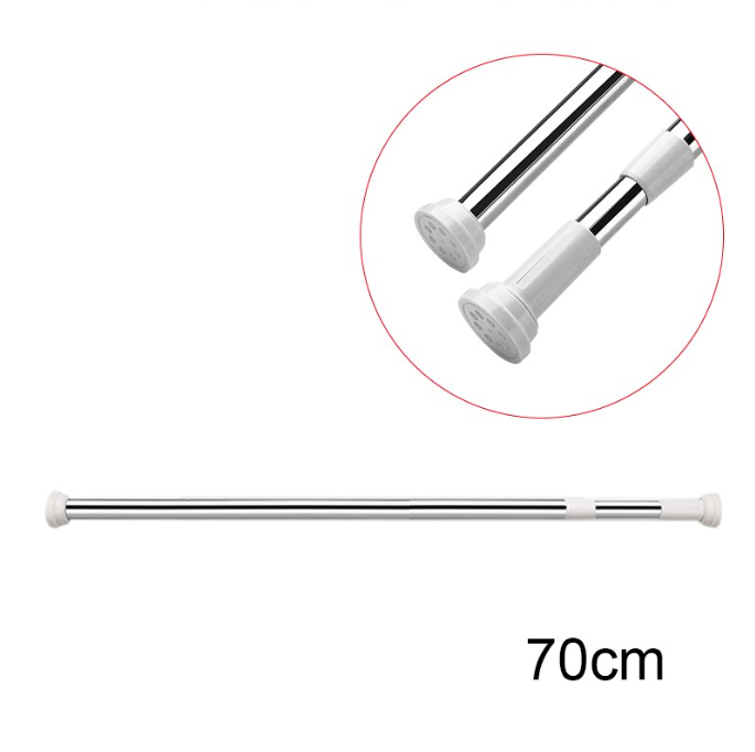 Barre Télescopique Sans Perçage – Installation par Ventouse