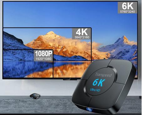 Transpeed android tv box جهاز